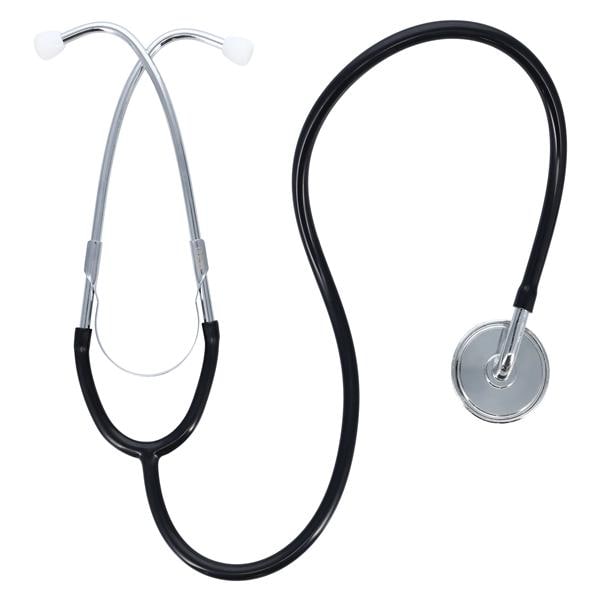 Tech-Med Bowels Stethoscope Black PVC Y Tubing Ea