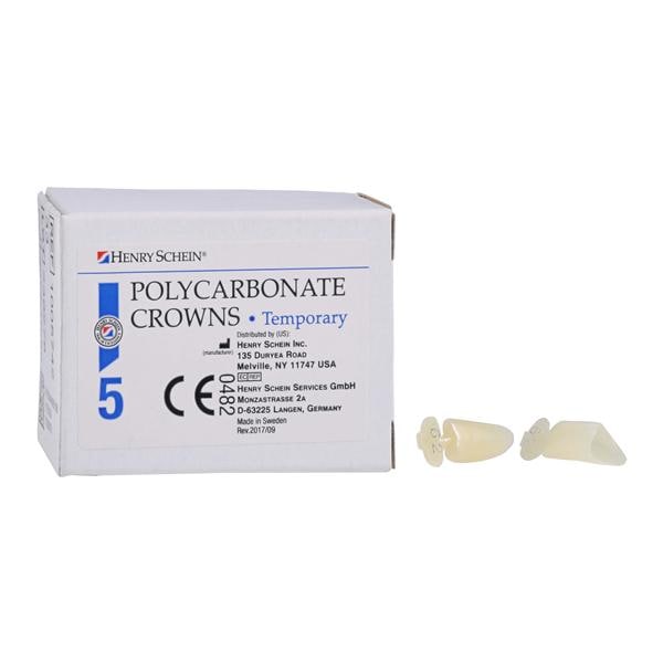 Replacement Crowns Size 62 Lower Anterior Refill 5/Bx