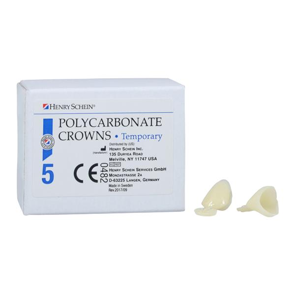 Replacement Crowns Size 37 Left Cuspid Upper & Lower Refill 5/Bx