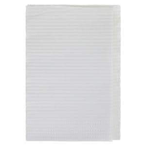 Patient Towel 3 Ply Paper 13 in x 19 in White Disposable 500/Ca