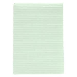 Dri-Gard Plus Patient Towel 3 Ply Tiss/Poly 13 in x 19 in Grn Disposable 500/Ca