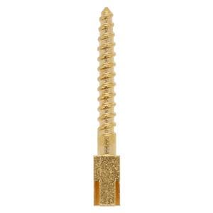 Screw Posts Gold Plated Long 12/Bx