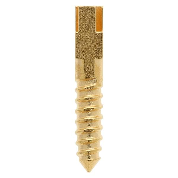 Screw Posts Gold Plated Medium 12/Bx