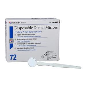 Mirror 23 mm Round Disposable 72/Bx