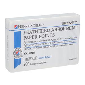Absorbent Points Feathered 200/Bx
