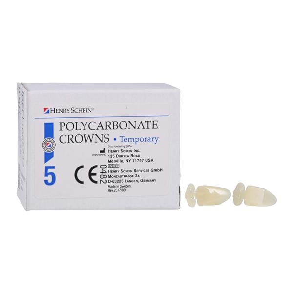 Replacement Crowns Size 64 Lower Anterior Refill 5/Bx