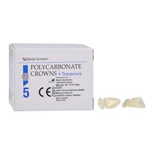 Replacement Crowns Size 69 Lower Anterior Refill 5/Bx