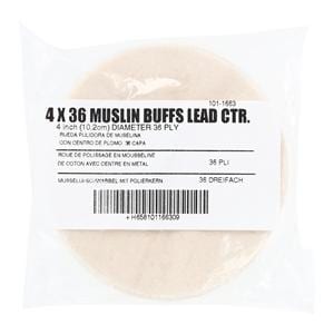 Buff Lead Center 4" x 36 Ply Ea