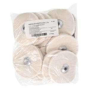 Buff Lead Center 4" x 28 Ply 12/Pk