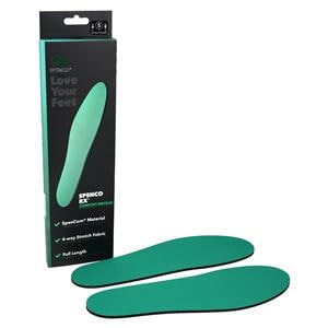 Comfort Insole Green Full Length Men 12-13 / Women 13-14.5