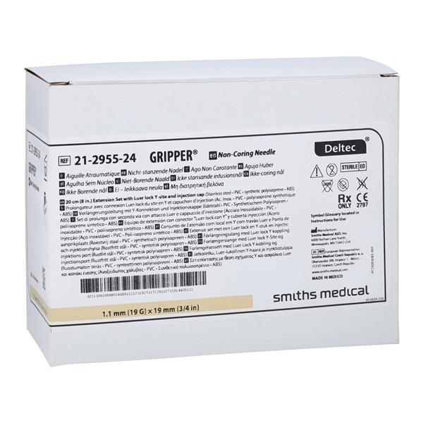 Gripper Port Access Needle 19gx3/4" Non-Safety 12/Bx