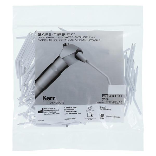 Tip Air / Water Safe-Tips EZ White 150/Pk, 20 PK/CA