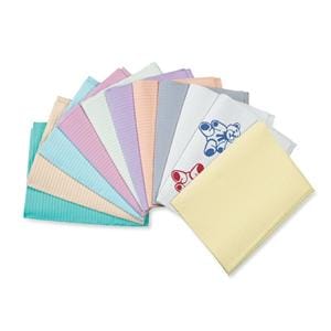 Econoback Patient Towel 2 Ply Tiss/Poly 13 in x 19 in Dst Rse Disposable 500/Ca