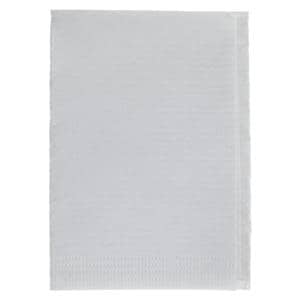 Patient Towel 3 Ply Tissue 13 in x 19 in White Disposable 500/Ca