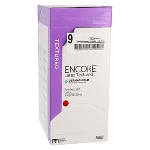 ENCORE Latex Textured Surgical Gloves 9 Standard Natural