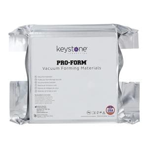 Pro-Form Dual Laminate Mouthguard Material Clear .120" 12/Bx