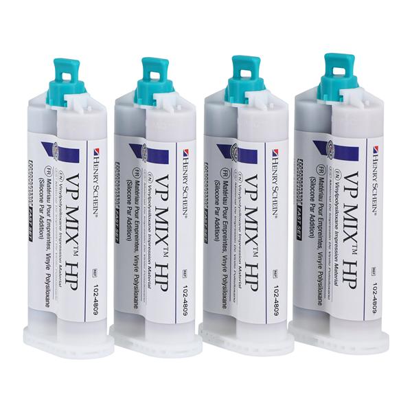 VP Mix HP Impression Material Fast Set Monophase Unflavored 4/Bx