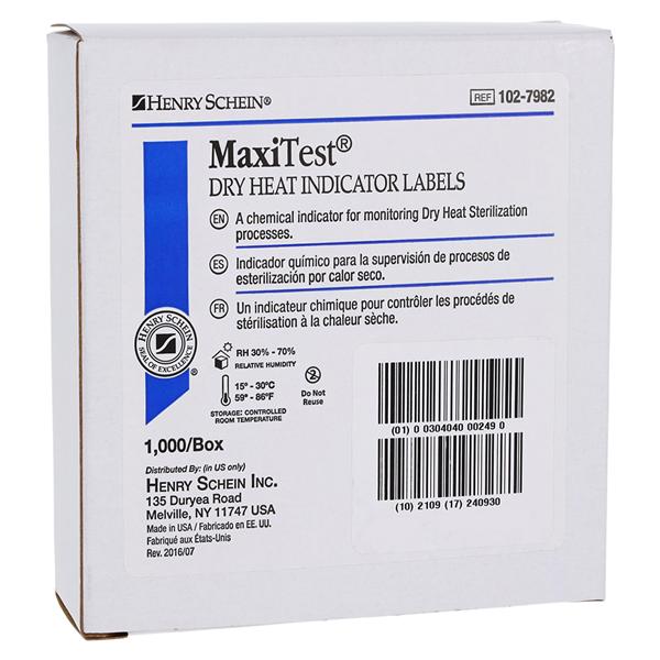 Maxitest Label Indicator 19 mm 1000/Bx
