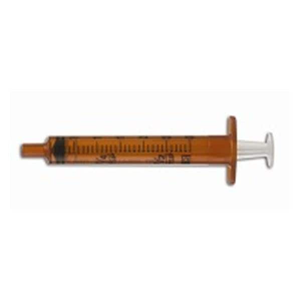 Enteral Syringe Polypropylene Amber