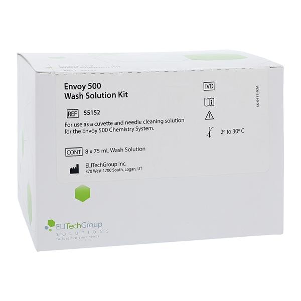 Wash Solution Kit For Envoy Chemistry Analyzer 1/Bx