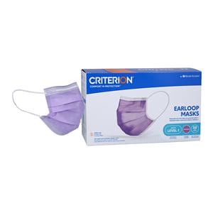 Criterion Mask ASTM Level 1 Lavender Adult 50/Bx