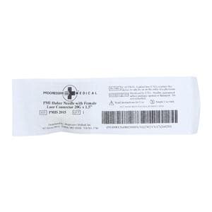 Huber Needle 20gx1-1/2" Non-Safety 12/Bx