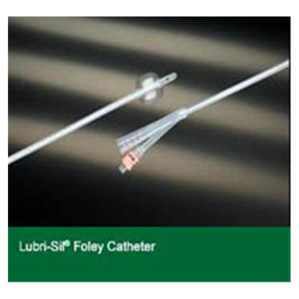 Lubri-Sil 2-Way Foley Catheter Standard Round Tip Sil/Hydrgl Coat 10Fr 3cc