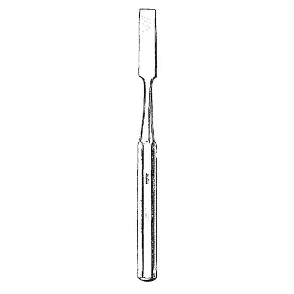 Hibbs Osteotome Straight Stainless Steel Autoclavable Reusable Ea