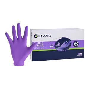 Purple Nitrile Nitrile Exam Gloves X-Small Purple Non-Sterile 100/Bx, 10 BX/CA