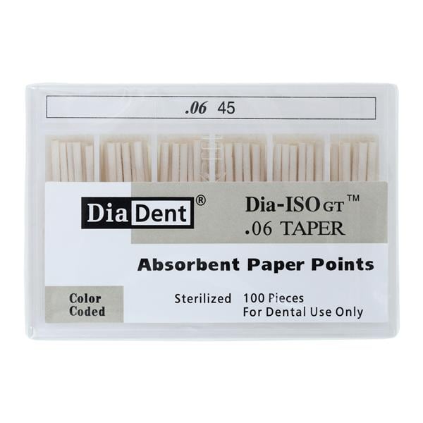Dia-ISOGT Paper Points 0.06 100/Bx