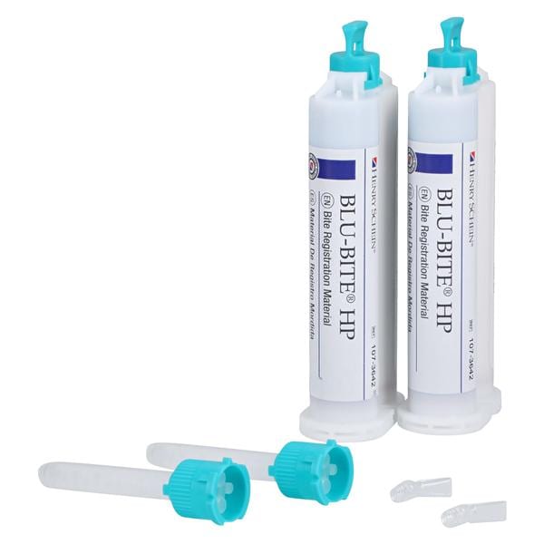 Blu-Bite HP Rigid Bite Registration Fast Set Unflavored Complete Kit 2/Bx