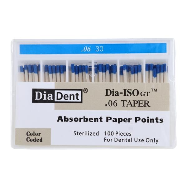 Dia-ISOGT Paper Points 0.06 100/Bx