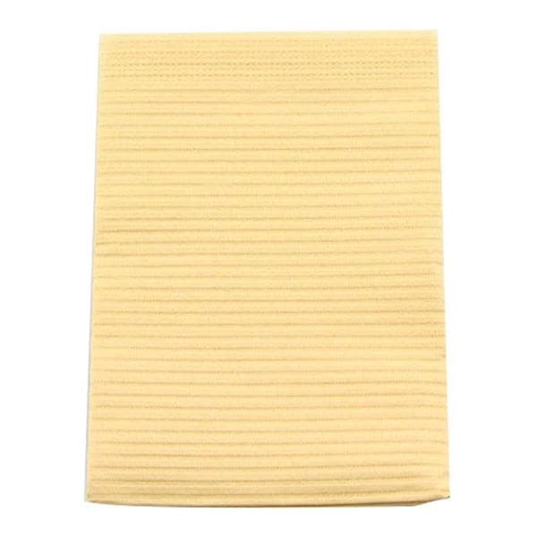 Professional Patient Towel 3 Ply Tissue 13 in x 19 in Beige Disposable 500/Ca