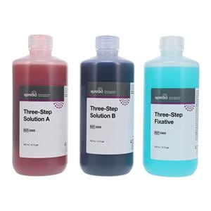 Three-Step Stain Stain Kit Hematology 3x500mL 1/Kt