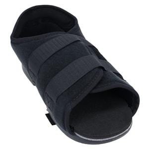 Post-Op Shoe Cotton/Polyester Upper Black Small Women 5-6