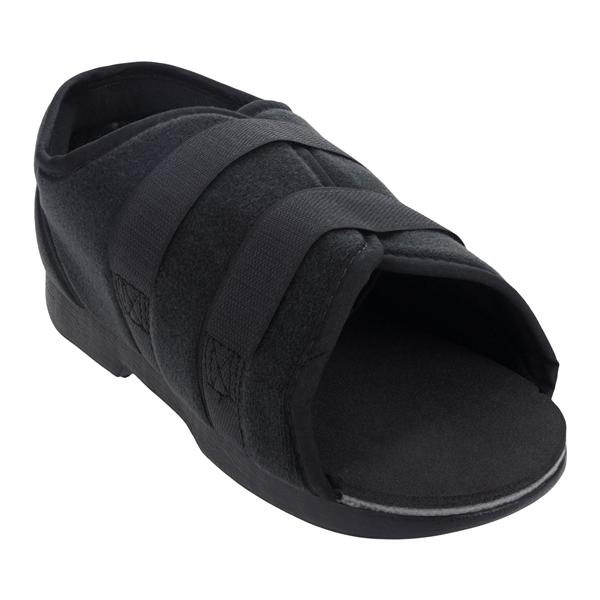 Post-Op Shoe Cotton/Polyester Upper Black Medium Women 7-8
