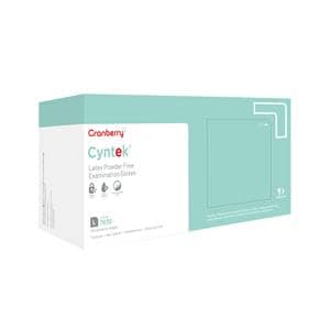 Cyntek Exam Gloves Large Standard Mint Green Non-Sterile