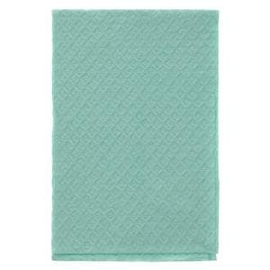 Choice Towel Bib 2 Ply Tissue / Poly Back 13 in x 18 in Green Disposable 500/Ca