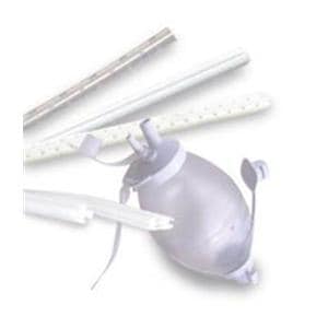 Surgidyne Drain Wound Silicone 15Fr Extra Fluted Round Tip w/ Trocar Strl 10/Ca