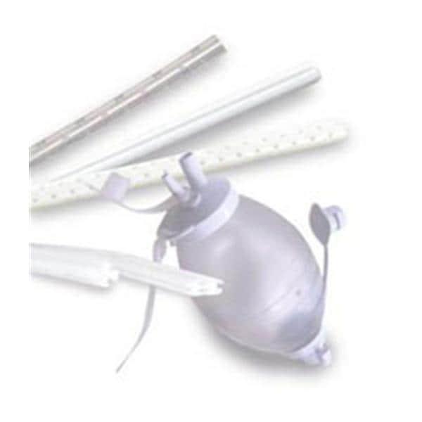 Surgidyne Drain Wound Silicone 15Fr Extra Fluted Round Tip w/ Trocar Strl 10/Ca