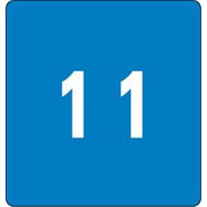 Labels DDC Light Blue #1 250/Bx 250/Bx