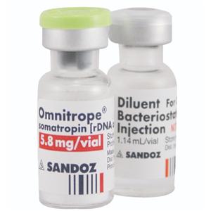 Omnitrope Injection 5.8mg Powder Vial 8/Package