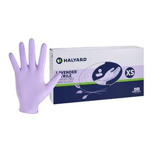 Lavender Nitrile Exam Gloves X-Small Lavender Non-Sterile 250/Bx