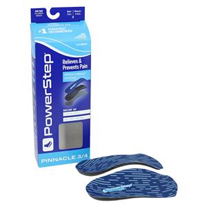 Powerstep SlimTech Insole Blue Men 7-8.5 / Women 9-10.5