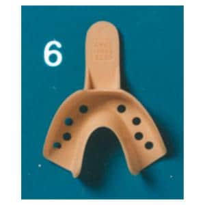 Waterpik Sani-Trays® Dsp Dbl Arch Impression Tray Perforated 6 Sm Lwr 12/Bx