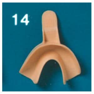 Waterpik Sani-Trays® Disposable Double Arch Impression Tray Solid 14 M Lwr 12/Bx