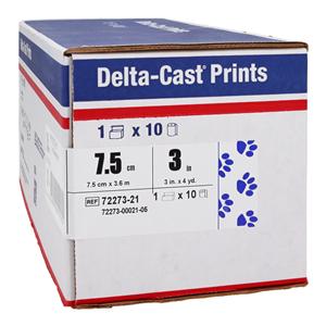 Delta-Cast Prints Casting Tape Paw Prints 3"x4yd
