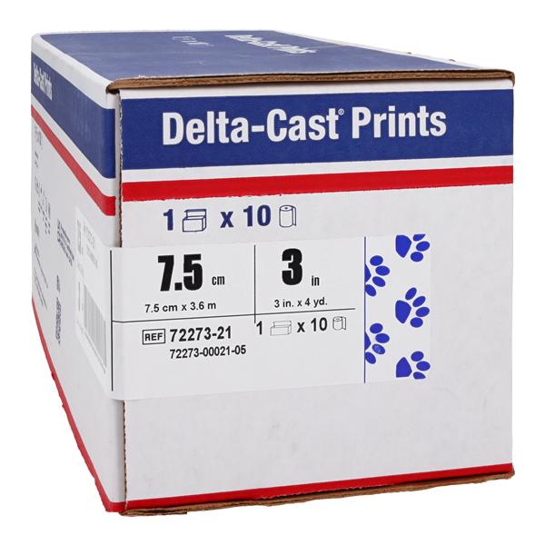 Delta-Cast Prints Casting Tape Paw Prints 3"x4yd