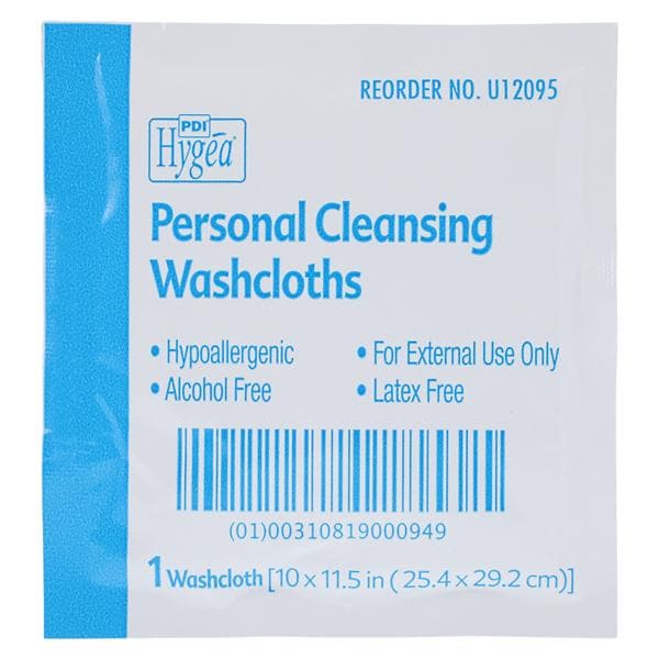 Hygea Multipurpose Washcloth Light Fresh Scent Disposable 10x11.5" 400/Ca