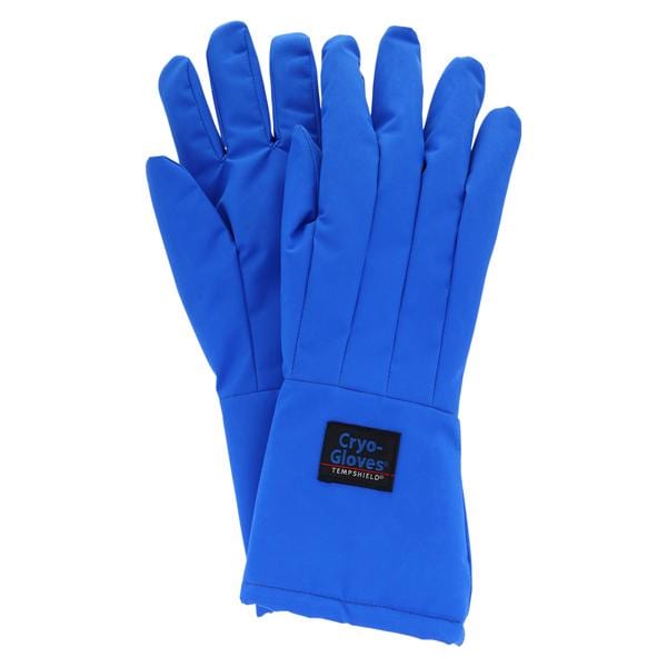 Tempshield Fabric Cryogenic Gloves Medium Blue 1/PR